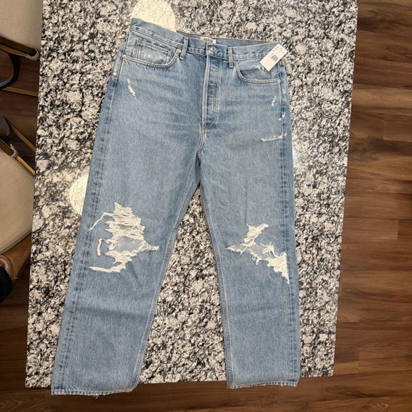 AGOLDE Jeans: 90's Mid Rise Loose Fit - Picture 11 of 12